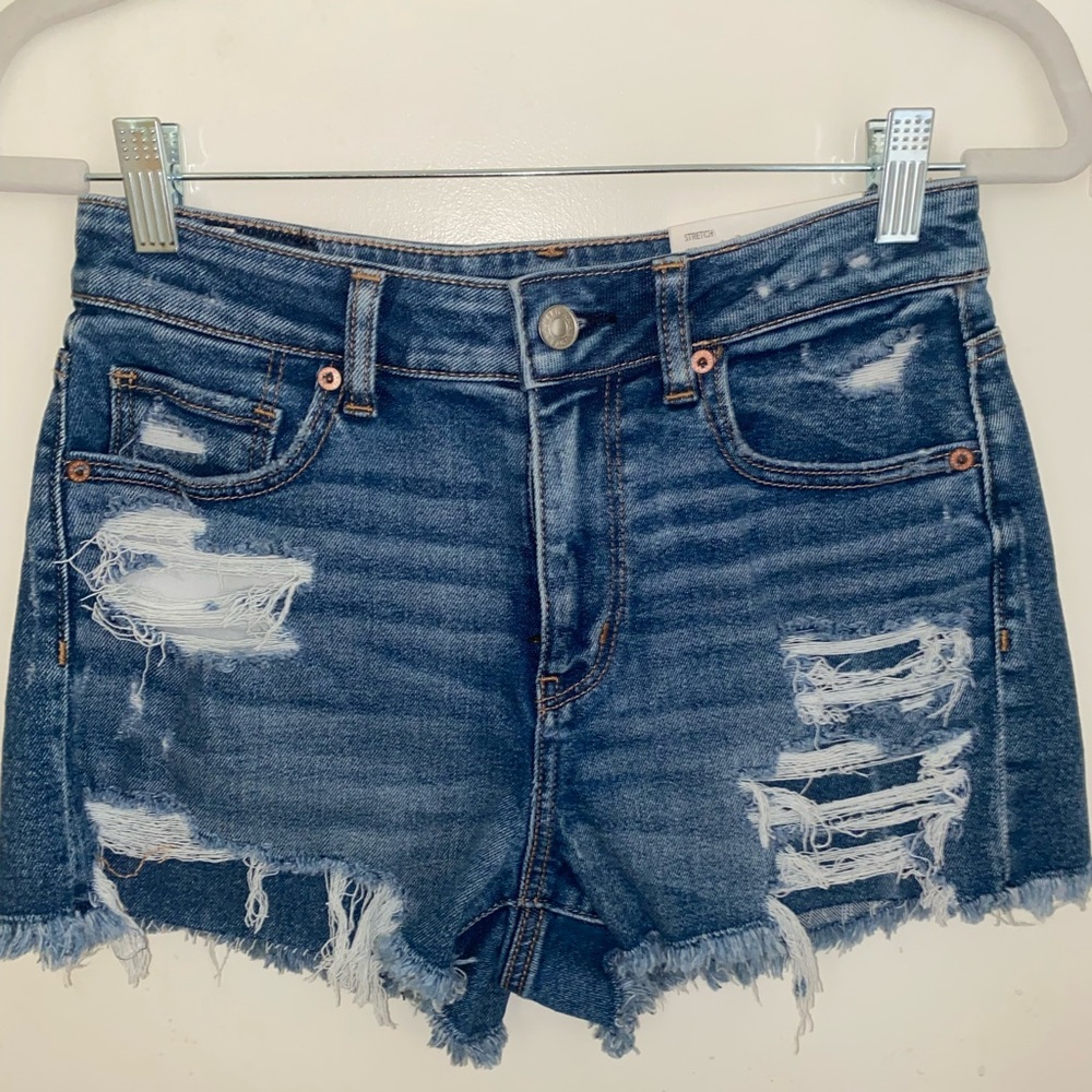 Mom Short Stretch Jean Shorts